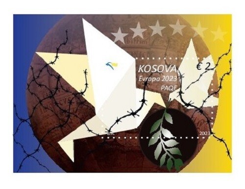 Francobolli kosovo 2023 - francobolli,