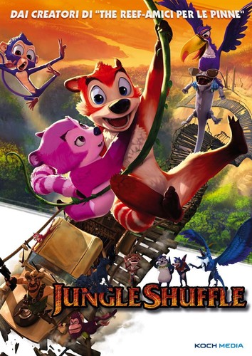 Jungle shuffle dvd cartone - jungle,