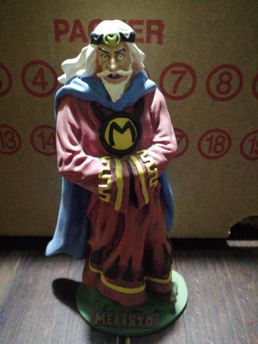 Statua resina hachette mefisto - hachette,