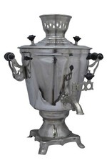 Electric Samovar On The Wood