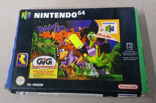 Banjo kazooie gig nintendo - gig,