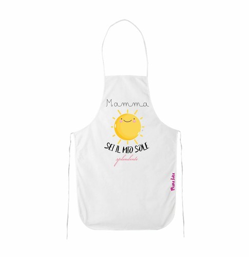 Grembiule cucina scritta mamma - cucina,