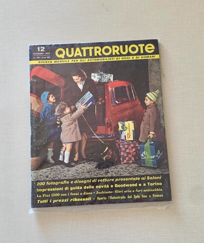 Quattroruote dicembre 1960 - quattroruote,