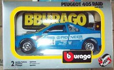 Burago- Peugeot 405 Raid-1/24