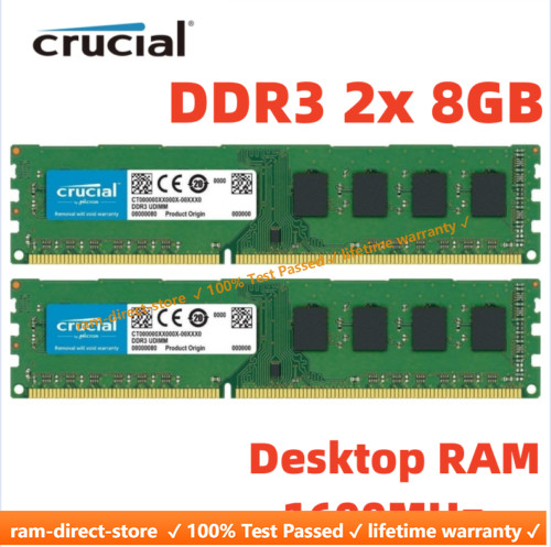 Crucial ddr3 1600 mhz - mhz, (2