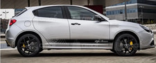 Fasce Adesivi Fiancate Laterali Alfa Romeo Giulia Giulietta Mito 147 159 156