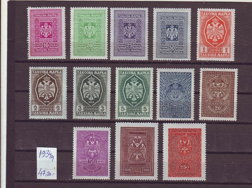 Regno jugoslavia 1934 - regno,