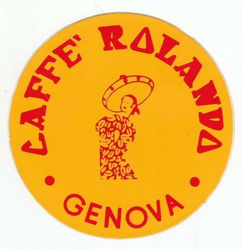 Adesivo caffe rolando - caffe',