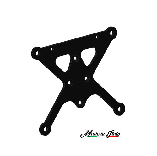 Supporto targa alluminio - supporto, in