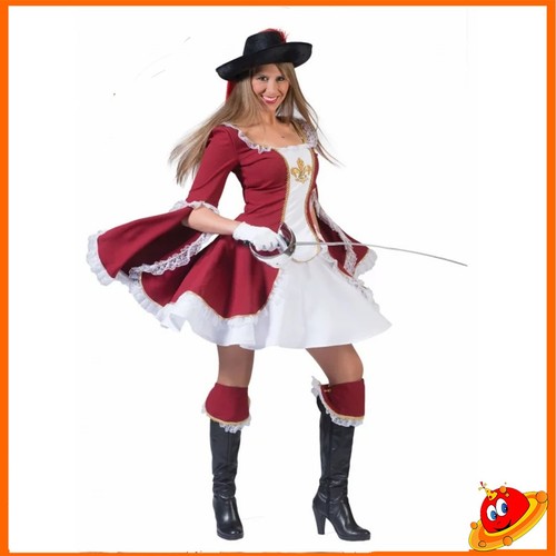 Costume donna moschettiere - costume,
