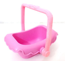 BARBIE HONEY KITTY CAT 1991 mattel  cesto trasportino rosa lilla gatto