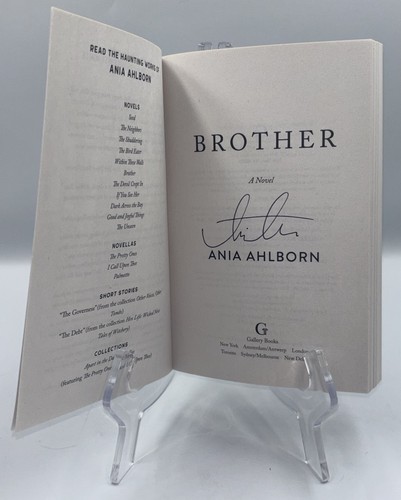 Ania ahlborn brother - ania, signed