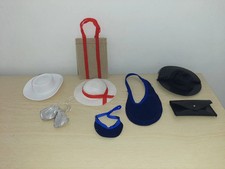 Lotto borse cappelli barbie - e,