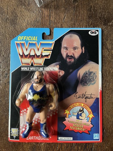 Wwf hasbro moc - , card