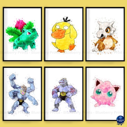 Poster pokemon personaggio - pokemon,