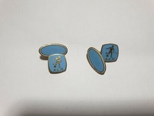  shirt cufflinks Gemelli da camicia NAPOLI calcio anni '60 ACN NAPOLI no maglia