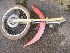 CAGIVA 125 150 EPOCA FORCELLA STELI 35 PARAFANGO RUOTA AKRONT 21 BOLLINO VERDE