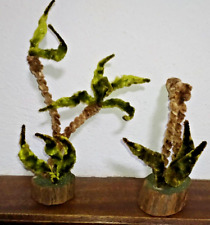 584° SCENARIO PRESEPE 2 PALME ALTEZZA 17 E 14 CM