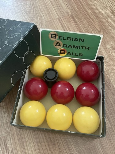 Belgian super aramith balls - super,