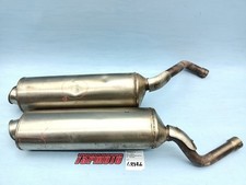 COPPIA SCARICHI ORIGINAL PAIR OF EXHAUST APRILIA PEGASO STRADA 650 05-11 A3C41