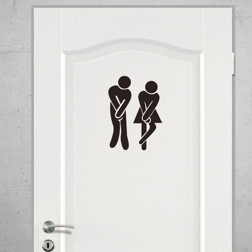 Poster bagno adesivi - bagno,