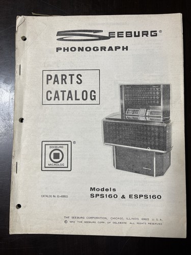 Catalogo ricambi seeburg - catalogo,