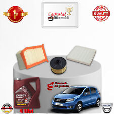 KIT TAGLIANDO FILTRI + OLIO DACIA SANDERO II 0.9 TCe 66KW 90CV DAL 2015 ->