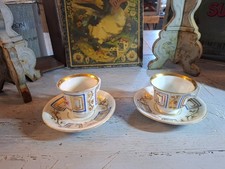 2 anciennes Tasses et sous