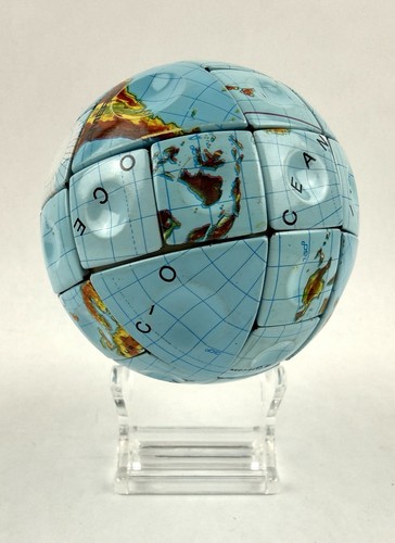 Mappamondo magico metallo