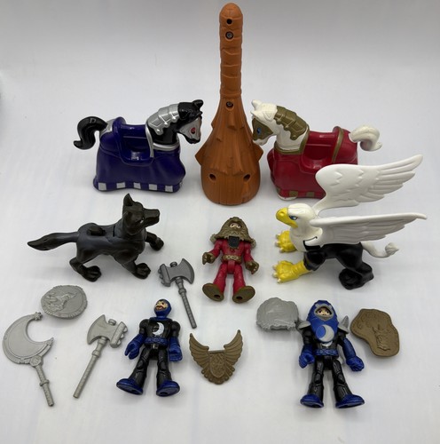 Imaginext eagle talon - talon, castle