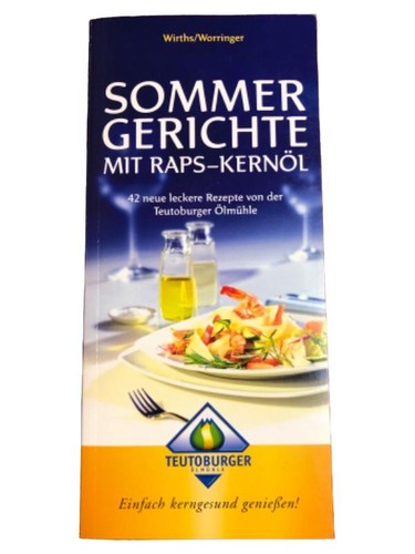 Kochbuch raps kernöl ricette - kochbuch, raps-kernöl: