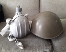 Elmetto M33 e borraccia