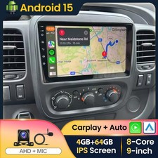 Autoradio 4+64GB Android 15