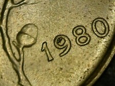 20 LIRE 1980 ERRORE - ROTTURE