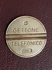 Gettone Telefonico Italiano SIP 7502 Raro e Bello