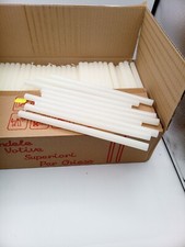 Candela Votiva candelora 14x260 bianca pacco 25/50/100/cartone 250 grammi 40