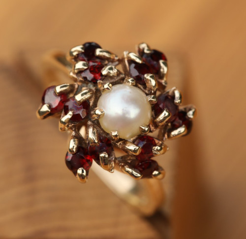 Anello cocktail vintage - anello, da