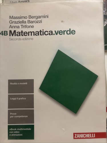 Zanichelli matematica verde - zanichelli,