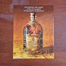 1969 Amaretto di Saronno - Original AD Advertising Pubblicità Vintage