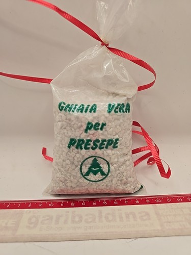 Ghiaia vera per presepe - vera,