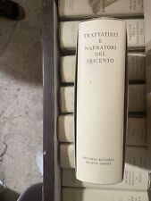 TRATTATISTI E NARRATORI DEL SEICENTO LIBRO RICCARDO RICCIARDI MILANO NAPOLI BOOK
