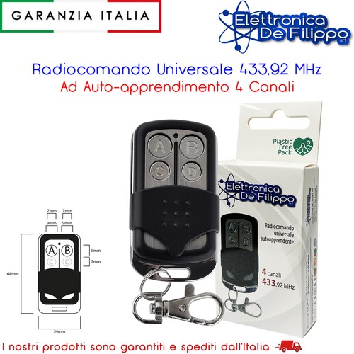 Radiocomando universale - radiocomando,