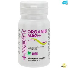 +Watt Organic Mag+ - 60 caps Magnesio bisglicinato