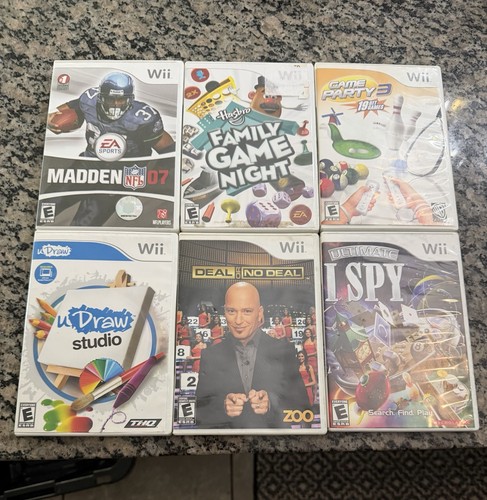 Six classic nintendo wii - six,