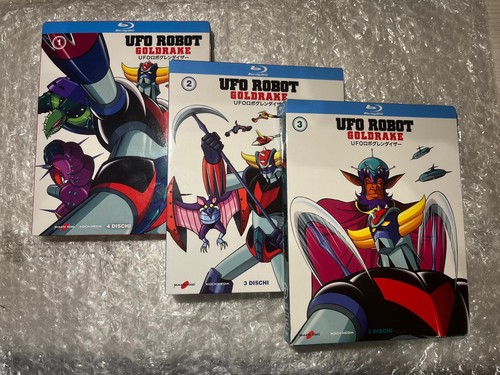 Ufo robot goldrake blu - goldrake, ray