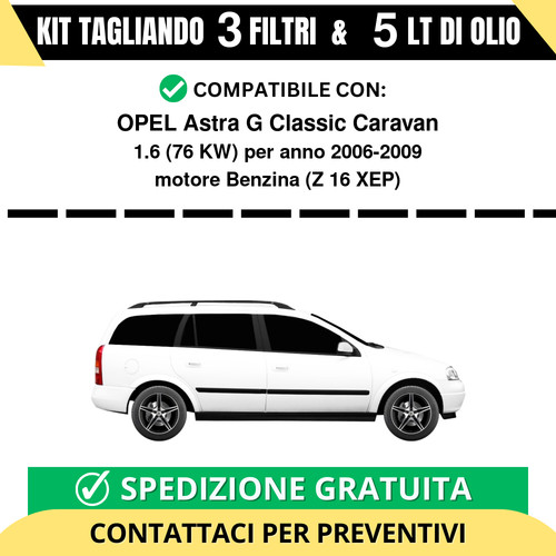 Tagliando per opel astra - tagliando,