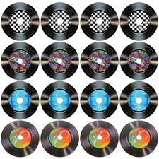  16 Pcs Decorazione Per Dischi