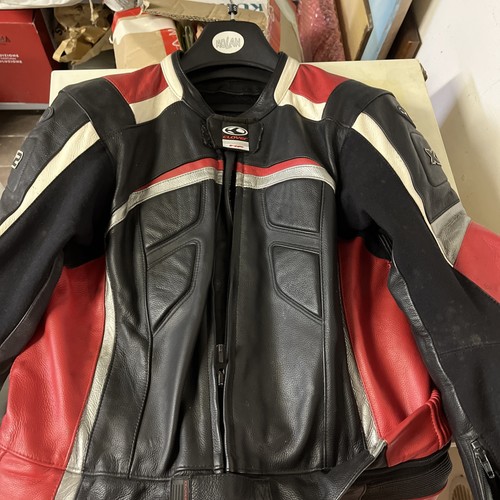 Tuta moto pelle divisibile - tuta,