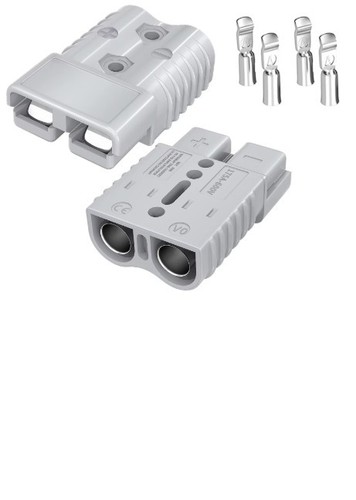 Connettore grigio 50a - connettore,