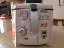 friggitrice De Longhi con cestello rotante come nuova completa di istruzioni